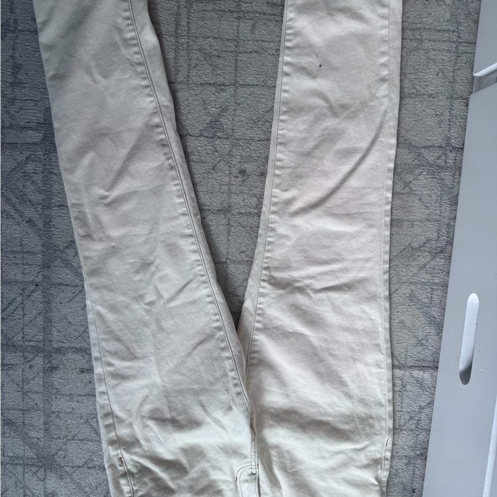 Pacific Sunwear Off-White Denim Pants